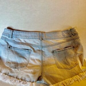 Target denim shorts